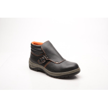 Estilo casual divide cuero repujado y zapatos de seguridad PU (HQ01052)